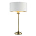 Highclere Lamp in Antique Brass