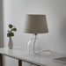 Lyra Lamp in Clear / Grey