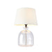 Lyra Lamp in Clear / Ivory