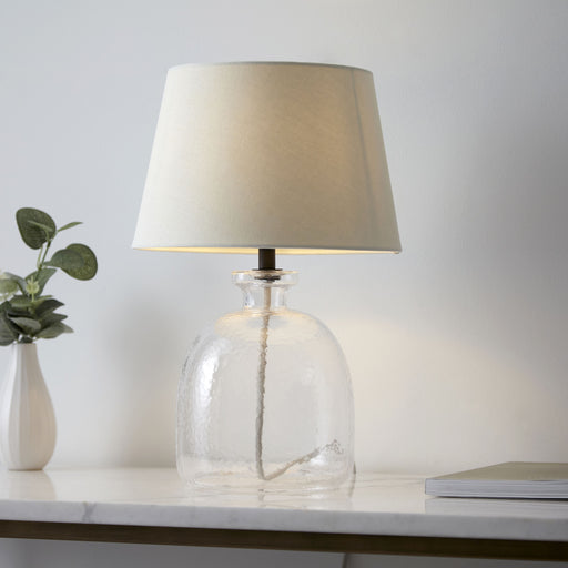 Lyra Lamp in Clear / Ivory