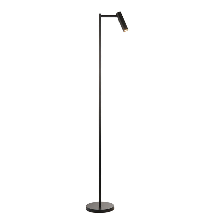 Dedicated Black Metal Readers Floor Lamp