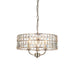 Clifton Nickel & Glass Ceiling Pendant Light