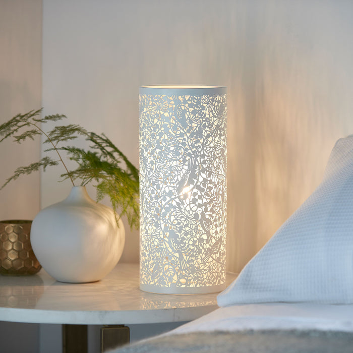 Secret Garden Table Lamp in Ivory