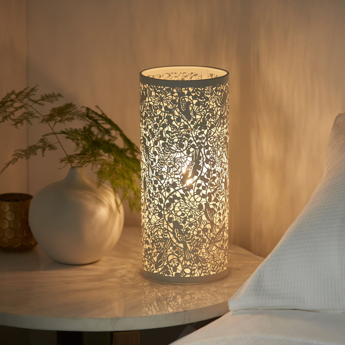 Secret Garden Table Lamp in Ivory