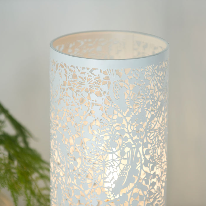 Secret Garden Table Lamp in Ivory