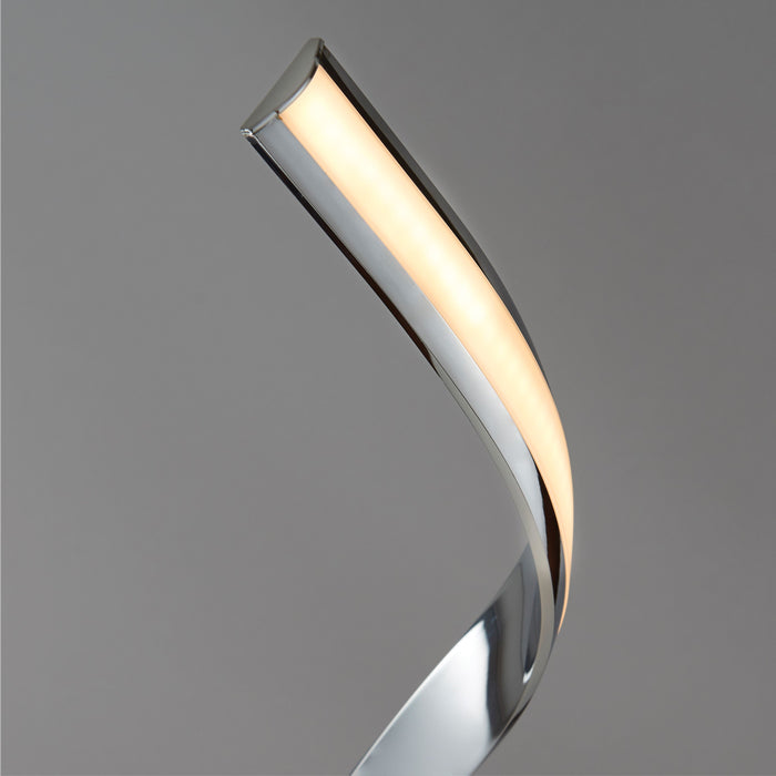 Aria LED Chrome Floor Lamp