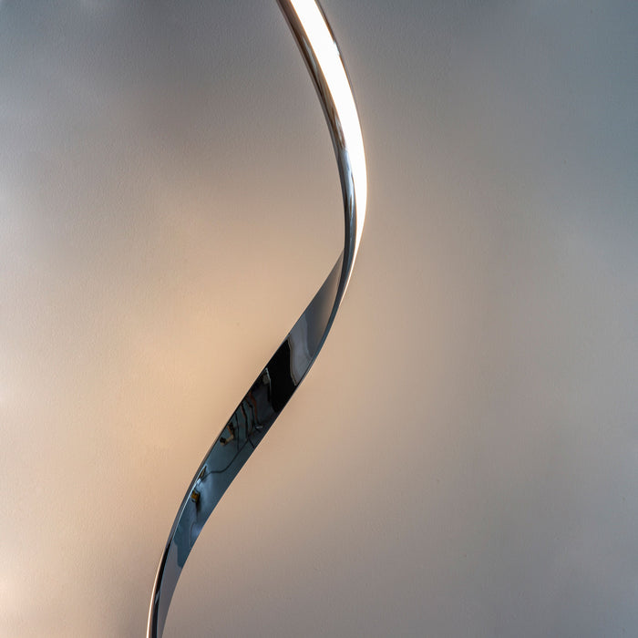 Aria LED Chrome Floor Lamp