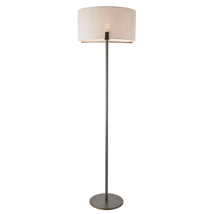 Hayfield Bronzed Plated Metal Floor Lamp ( Due Back In 13/12/24 )