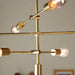 Rubens 6 Pendant Light Brushed Gold