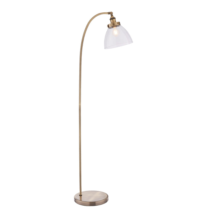 Hansen Antique Brass Floor Lamp ( Due Back In 23/11/24 )