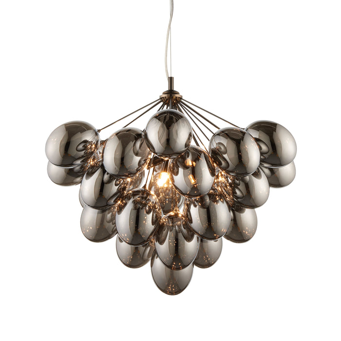 Infinity Pendant Light in Black Chrome