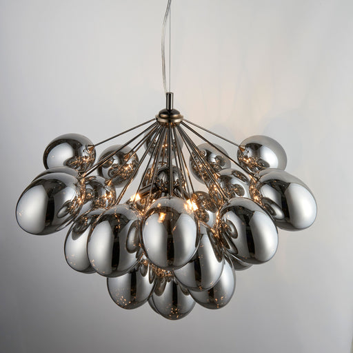 Infinity Pendant Light in Black Chrome