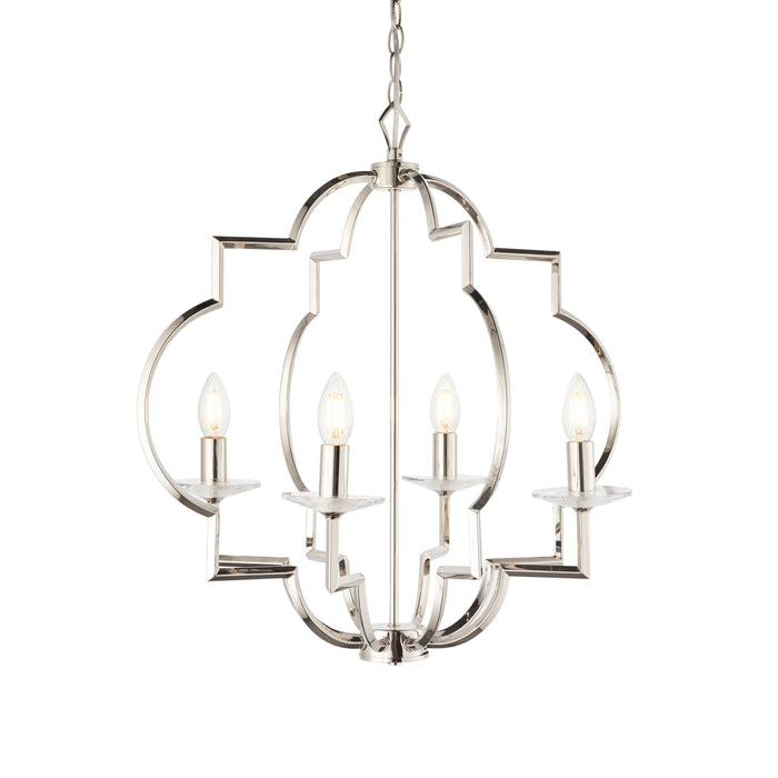 Garland Chrome 4 Pendant Ceiling Light