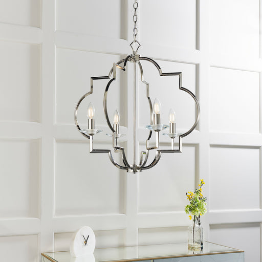 Garland Chrome 4 Pendant Ceiling Light