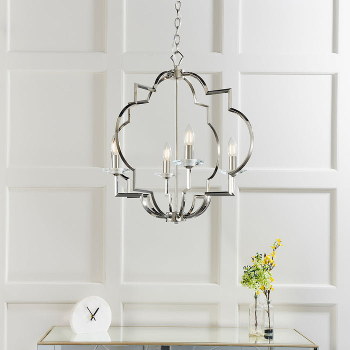 Garland Chrome 4 Pendant Ceiling Light