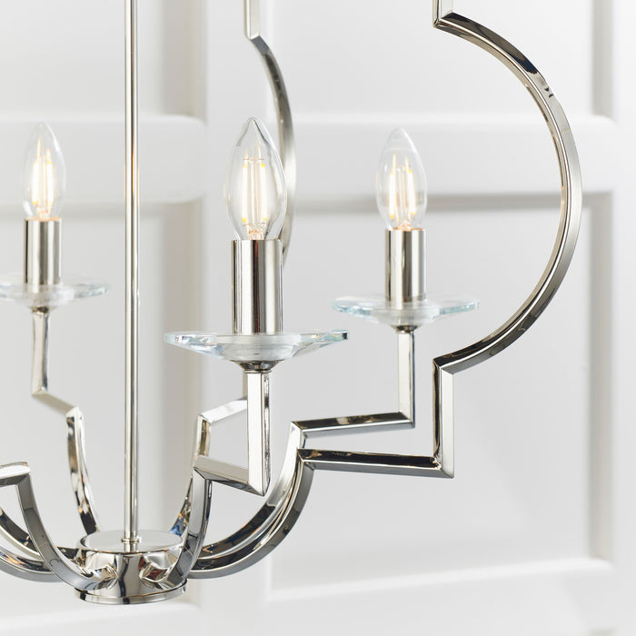 Garland Chrome 4 Pendant Ceiling Light