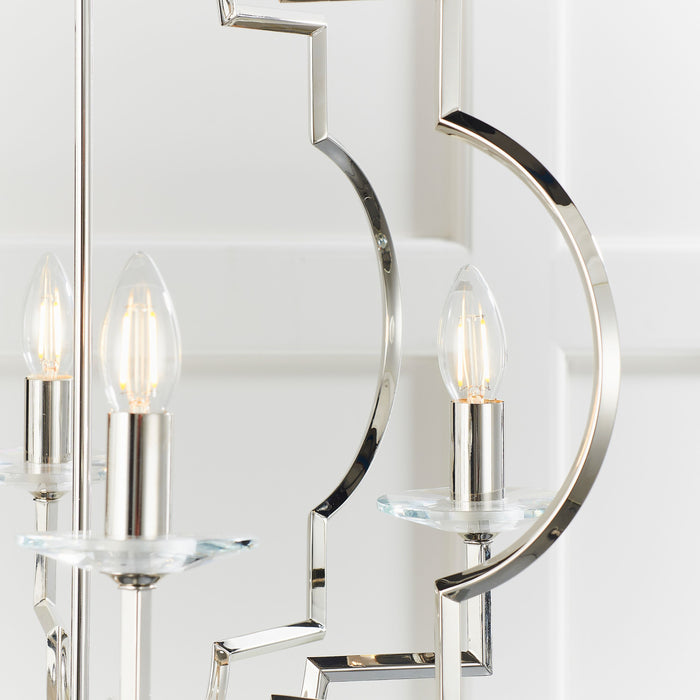 Garland Chrome 4 Pendant Ceiling Light