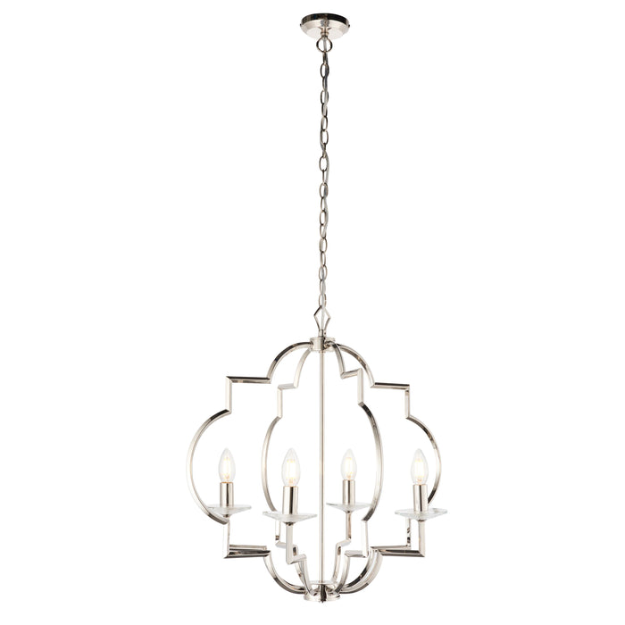 Garland Chrome 4 Pendant Ceiling Light