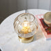 Dimple Light Table in Brushed Brass / Champagne