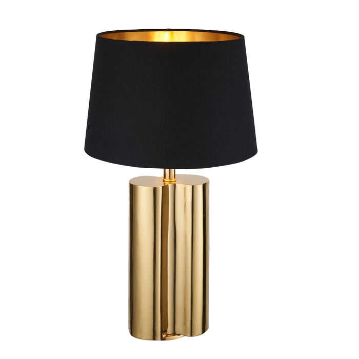 Calan Black & Gold Table Lamp