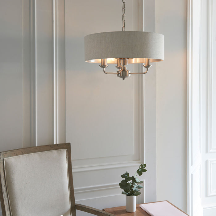 Highclere 3 Pendant Celing Light -  Extra Long