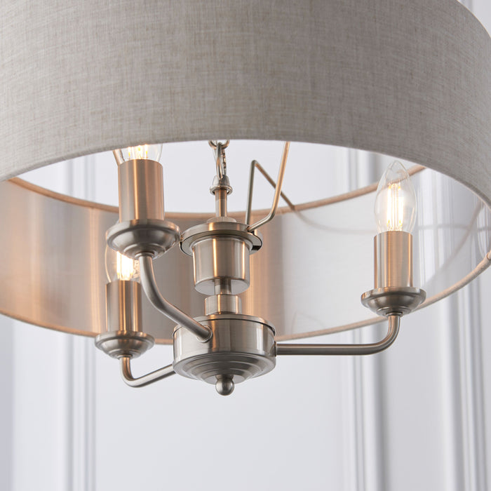 Highclere 3 Pendant Celing Light -  Extra Long