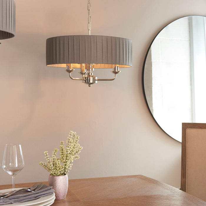 Highclere 3 Pendant Light Extra Long