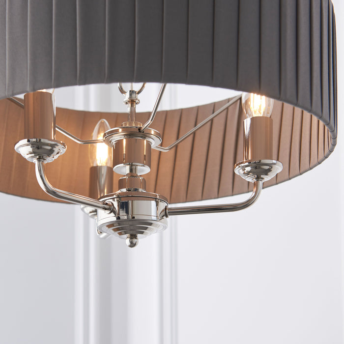 Highclere 3 Pendant Light Extra Long