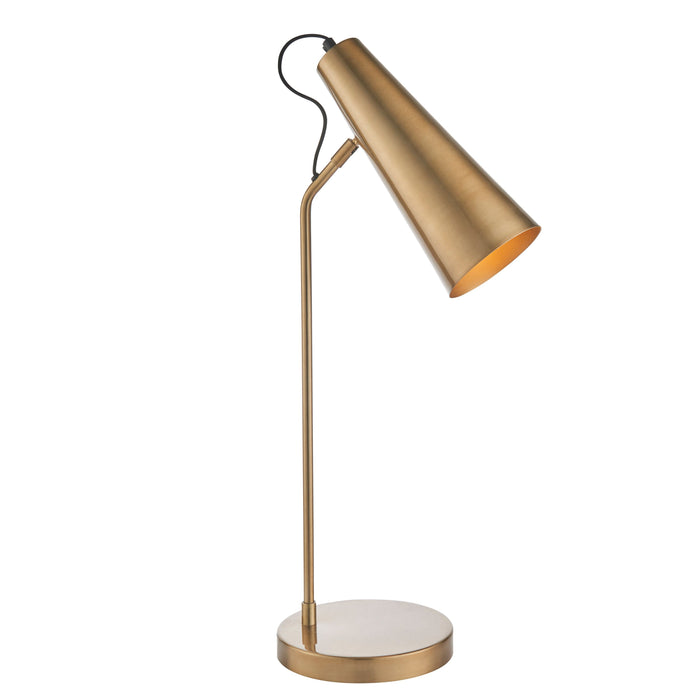 Karna Desk / Table Lamp, Antique Gold