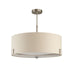 Hayfield Pendant Light in Nickel / Slate Grey