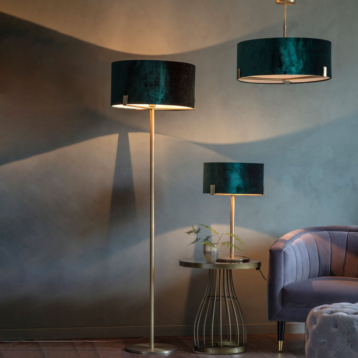 Hayfield Table Lamp in Brass