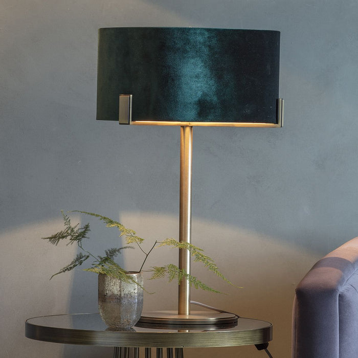 Hayfield Table Lamp in Brass