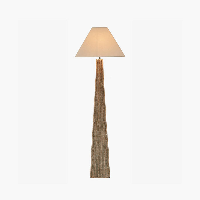 Seacomb Rattan Pyramid Floor Lamp Base