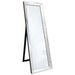 Matilde Floor Mirror in Silver