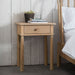 Oslo Modern Scandi Natural Oak Bedside Table 