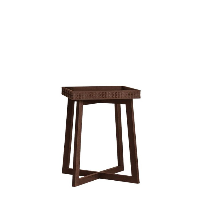 Marrakesh Brown Mango Wood Side Table / Bedside Table