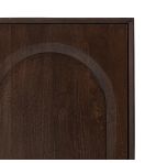 Havana Contemporary Walnut 4 Door Sideboard