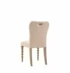 Arona Contemporary Cream Fabric Dining Chair ( Due back In 08/11/24 )