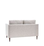 Charlesville Modern Natural Fabric 2 Seater Sofa