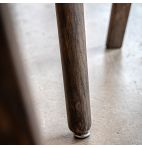 Hackney Smoked Oak Round Dining Table