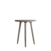 Marco Natural & White Mango Wood & Metal Round Side Table