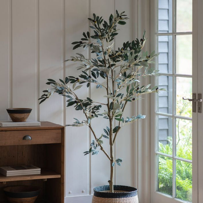 Large Artificial Indoor Olive Tree - 182cm