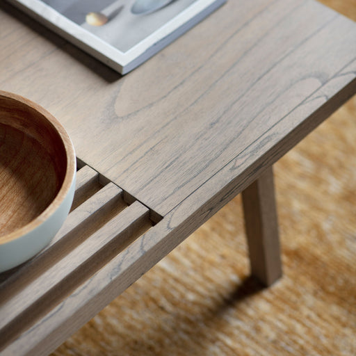 Modern Oak Coffee Table – Minimalist Design & Natural Ash Finish  