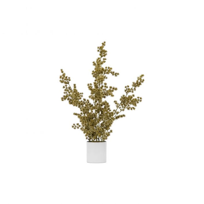 Artificial Potted Cedar Pine Gold