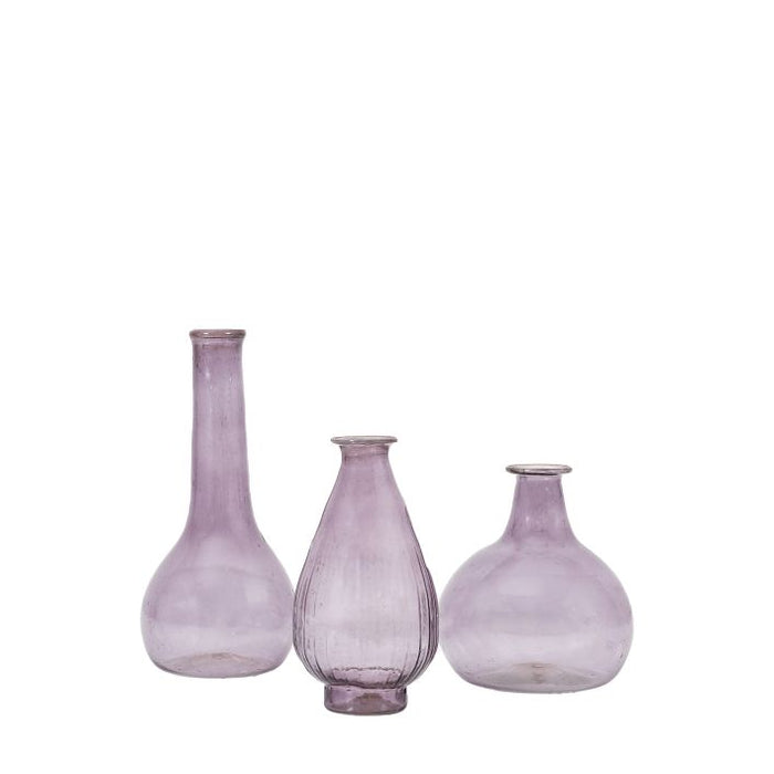 Biba Glass Vase set of 3