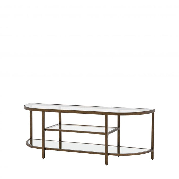 Laura Metal Media Unit in Bronze ( Due back In 28/11/24 )