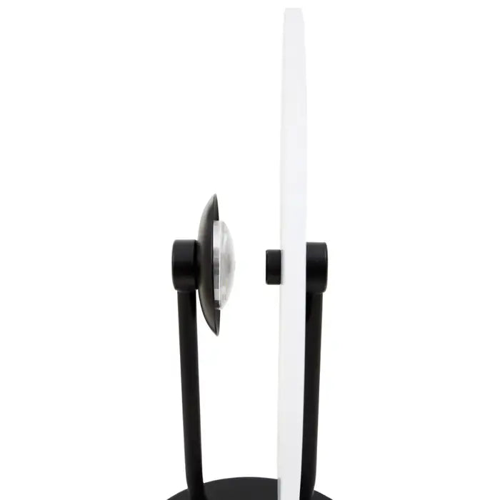 Waldorf White Marble And Black Table Lamp