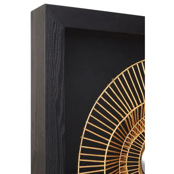 Modello Gold And Black Wall Art