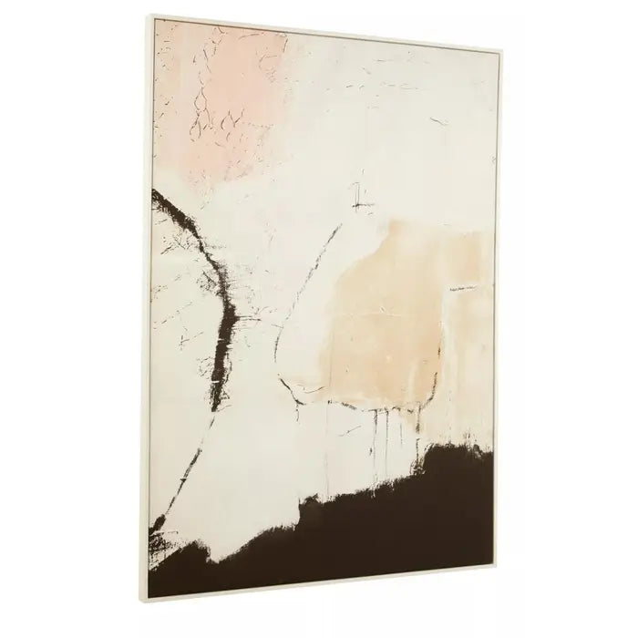 Astratto Natural Pink And Classic Wall Art