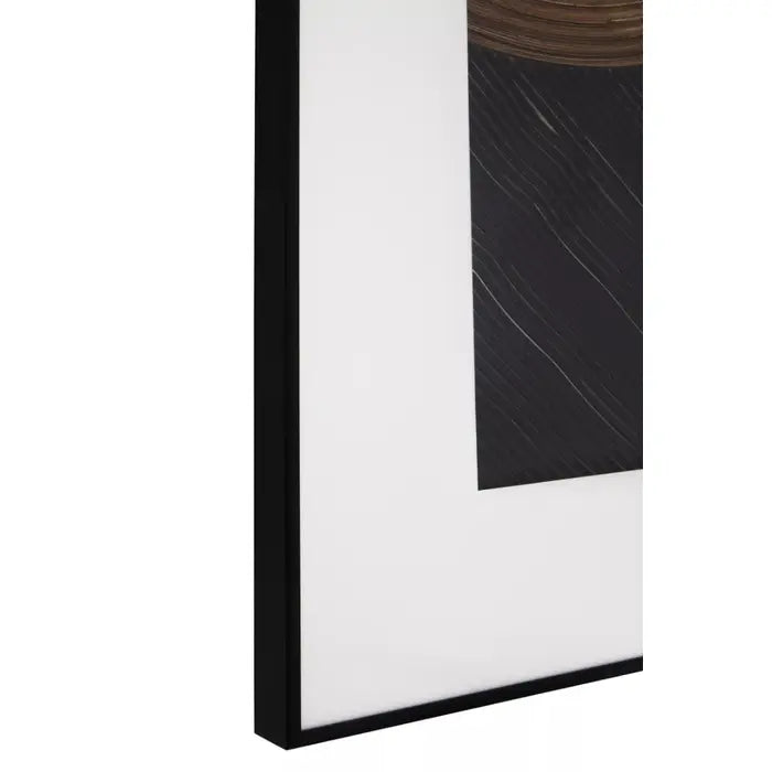 Nason Black Aluminium Wall Art